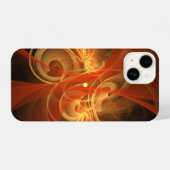 Coque Pour iPhone 14 Magie du matin Art Abstrait (Verso Horizontal)