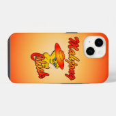 Coque Pour iPhone 14 Mahjong Chick #5 (Verso Horizontal)
