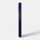 Coque Pour iPhone 14 Maillage bleu froid (Côté gauche)