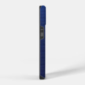 Coque Pour iPhone 14 Maillage bleu froid (Côté droit)