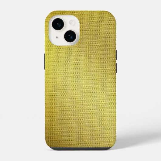 Coque Pour iPhone 14 Maille dorée (Verso)