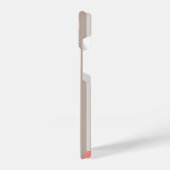 Coque Pour iPhone 14 Main des femmes poussant le bouton snooze du révei (Côté gauche)