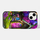 Coque Pour iPhone 14 Maison de Fée (Verso Horizontal)