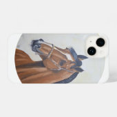 Coque Pour iPhone 14 Majestic Horse Portrait T-Shirt (Verso Horizontal)