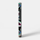 Coque Pour iPhone 14 Mandala Electric Bloom (Côté gauche)