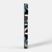 Coque Pour iPhone 14 Mandala Electric Bloom (Côté droit)