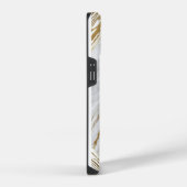 Coque Pour iPhone 14 marbre doré  (Côté droit)