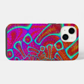 Coque Pour iPhone 14 Marche' Sur Sun Shine Psychedelic 3D (Verso Horizontal)