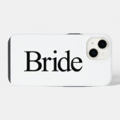 Coque Pour iPhone 14 Mariée (Verso Horizontal)