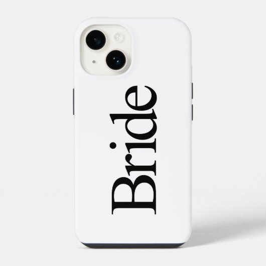 Coque Pour iPhone 14 Mariée (Verso)