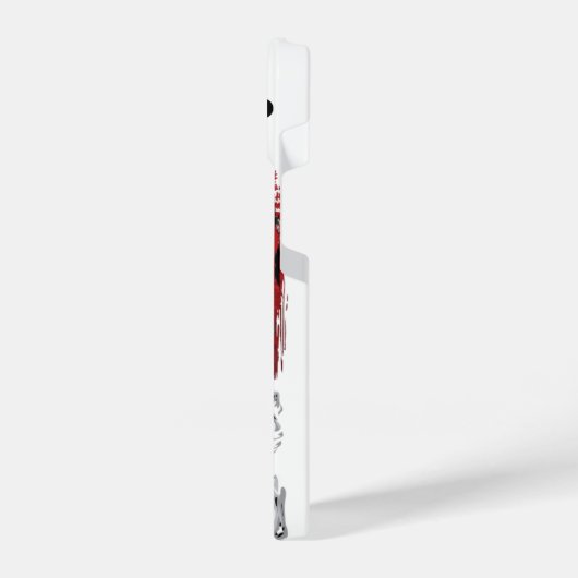 Coque Pour iPhone 14 Marque infernale série 2 (Côté gauche)