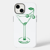 Coque Pour iPhone 14 Martini Iphone 13 Coque (Verso)