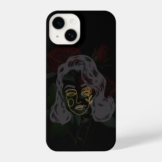 Coque Pour iPhone 14 Mask phone case (Verso)