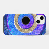 Coque Pour iPhone 14 Mauvais Œil (Verso Horizontal)