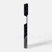 Coque Pour iPhone 14 Méduse céleste Art à points Paysage de rêve étoilé (Côté droit)