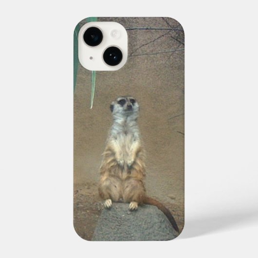 Coque Pour iPhone 14 Meerkat iPhone Case (Verso)