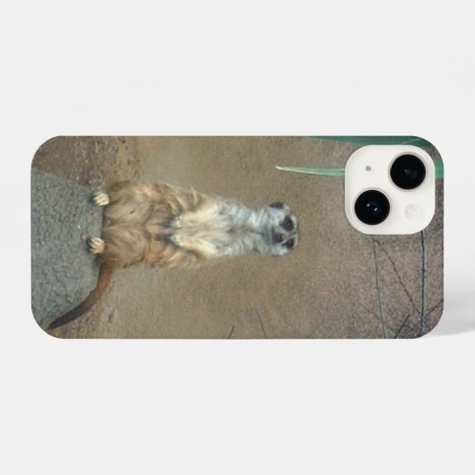 Coque Pour iPhone 14 Meerkat iPhone Case (Verso Horizontal)