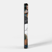 Coque Pour iPhone 14 Meilleur Père de Tous les Temps Script Collage de (Côté droit)