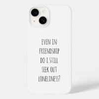 Même dans le coque iphone de l'amitié