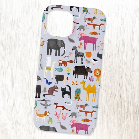 Coque Pour iPhone 14 Ménagerie animale
