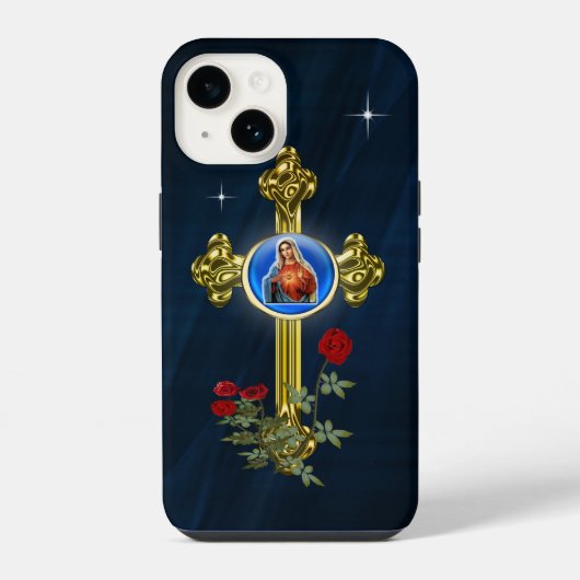 Coque Pour iPhone 14 Mère MAry (Verso)