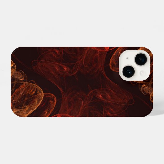Coque Pour iPhone 14 Métamorphose Art Abstrait (Verso Horizontal)