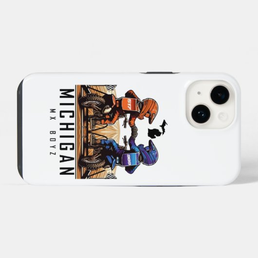 Coque Pour iPhone 14 Mi Mx Boyz (Verso Horizontal)