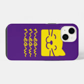 Coque Pour iPhone 14 Miaou Miaou (Verso Horizontal)