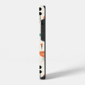 Coque Pour iPhone 14 Milieu du siècle abstrait (Côté gauche)