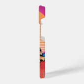 Coque Pour iPhone 14 Minimal Wave iPhone 14 Case (Côté gauche)