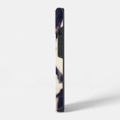 Coque Pour iPhone 14 Minuscule Chiot noir et blanc (Côté gauche)