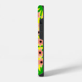 Coque Pour iPhone 14 Modèle floral (Côté gauche)
