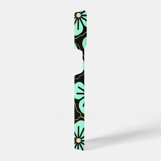 Coque Pour iPhone 14 Modèle floral (Côté droit)