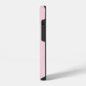 Coque Pour iPhone 14 Moderne Girly élégant Blush Pink Or Nom Script (Côté gauche)