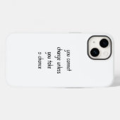 Coque Pour iPhone 14 Modifier le coque iphone (Verso (horizontal))
