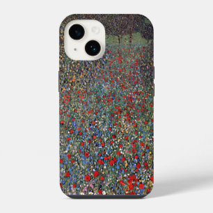 Coque Pour iPhone 14 Mohnfeld, Gustav Klimt