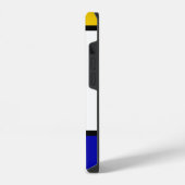 Coque Pour iPhone 14 Mondrian 1 (Côté gauche)