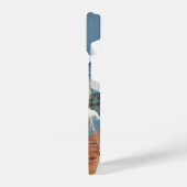 Coque Pour iPhone 14 Monogram Initial Photograph Modern (Côté gauche)