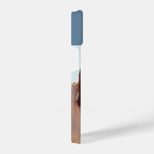 Coque Pour iPhone 14 Monogram Initial Photograph Modern (Côté droit)