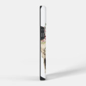 Coque Pour iPhone 14 Monogramme Boho Floral Skull (Côté droit)