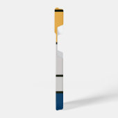 Coque Pour iPhone 14 Monogramme Carré De Stijl Inspiré (Côté gauche)