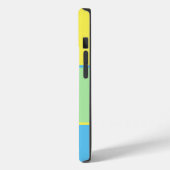 Coque Pour iPhone 14 Monogramme Coque-Mate iPhone 14 coque (Verso / Gauche)