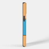 Coque Pour iPhone 14 Monogramme Coque-Mate iPhone 14 coque (Verso / Droite)