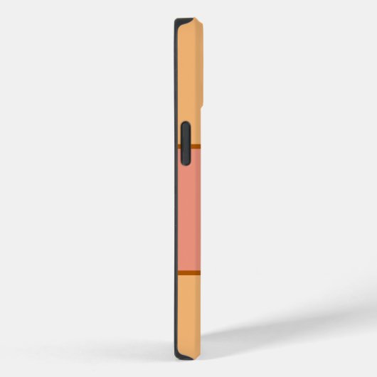 Coque Pour iPhone 14 Monogramme Coque-Mate iPhone 14 coque (Verso / Droite)