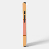 Coque Pour iPhone 14 Monogramme Coque-Mate iPhone 14 coque (Verso / Gauche)