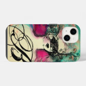 COQUE POUR iPhone 14 MONOGRAMME DE CHARME (Verso Horizontal)