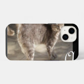COQUE POUR iPhone 14 MONOGRAMME DE CHAT TURC (Verso Horizontal)