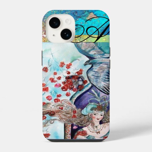 COQUE POUR iPhone 14 MONOGRAMME DE CONTE DE FÉES ORIENTAL (Verso)