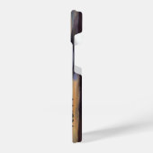 Coque Pour iPhone 14 monogramme de la brasserie du matin (Côté gauche)