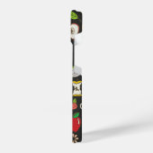 Coque Pour iPhone 14 Monogramme de pommes et de cupcakes (Côté gauche)